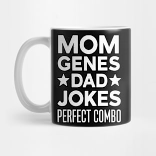 Mom Gene's Dad Jokes Perfect Combo Mug